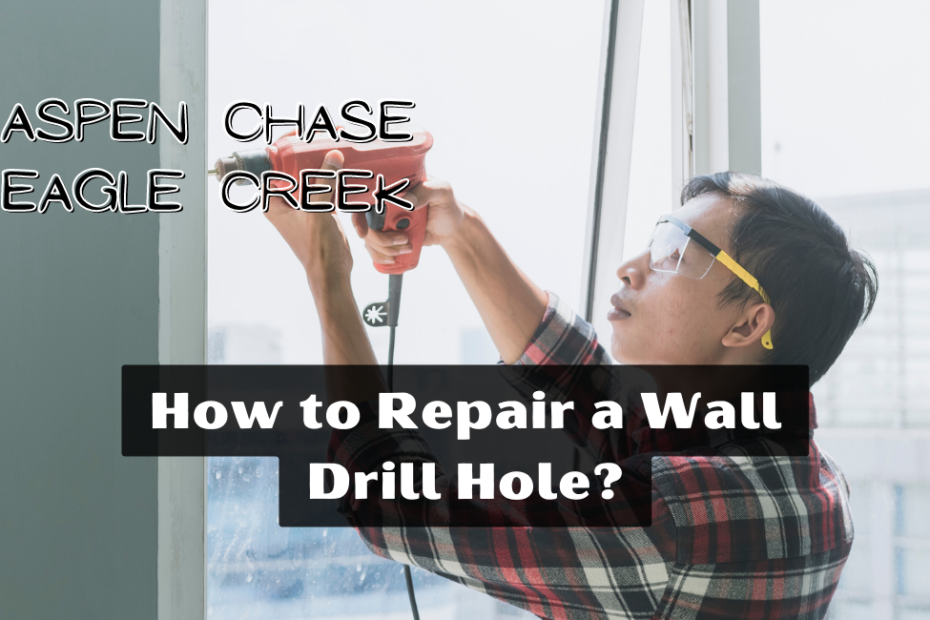 How to Repair a Wall Drill Hole