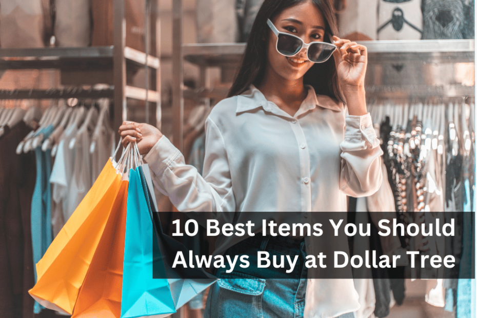 10 Best Items You Should Always Buy at Dollar Tree